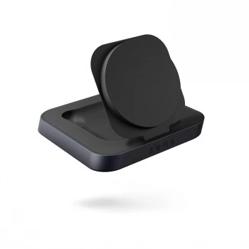ZENS Magnetic Nightstand Charger - 20W Wireless Charging Stand pre iPhone a AirPods (čierna)