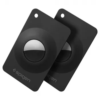 Spigen AirFit 2 balenie 2 ks Apple AirTag 1/2 čierna