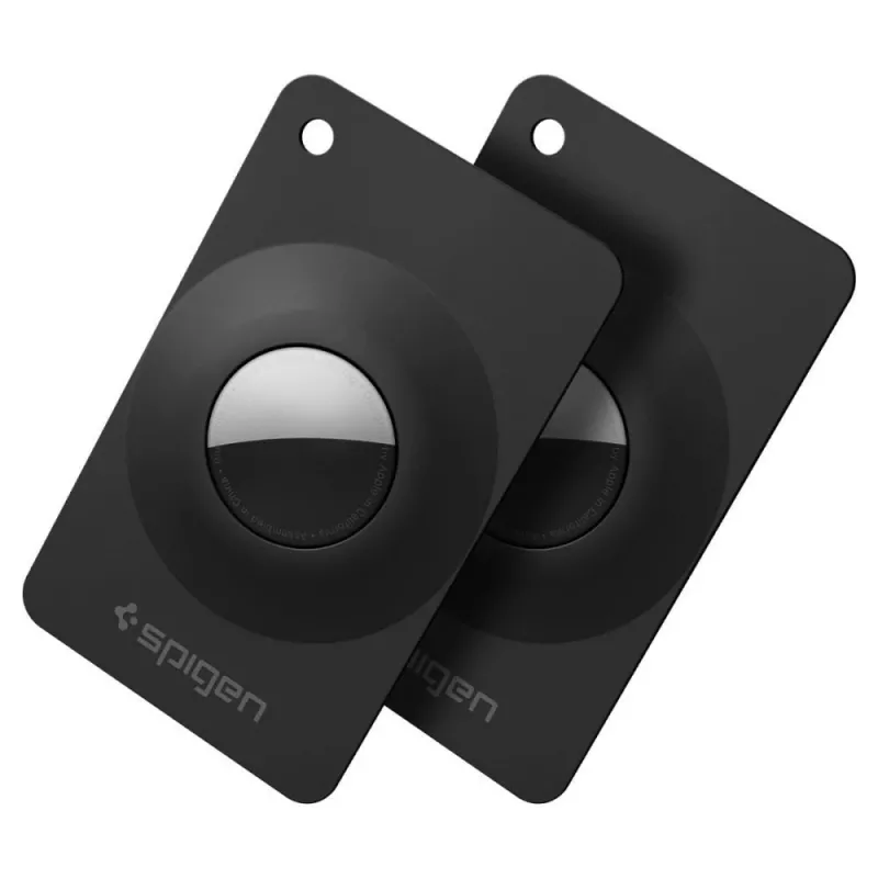Spigen AirFit 2 balenie 2 ks Apple AirTag 1/2 čierna