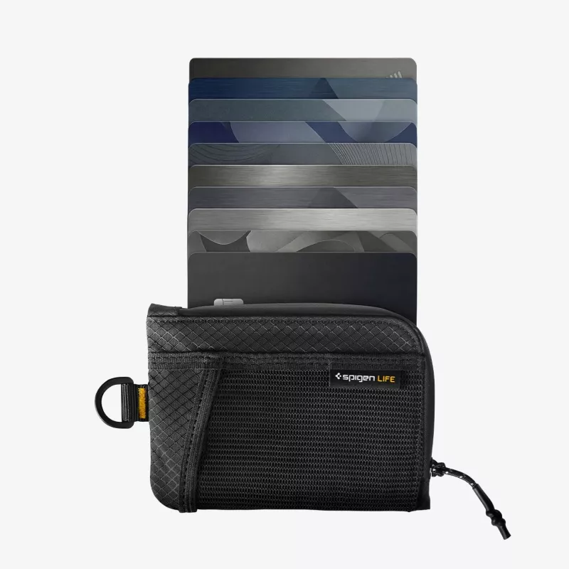 SPIGEN LF300 Soft RFID držiak kariet Black
