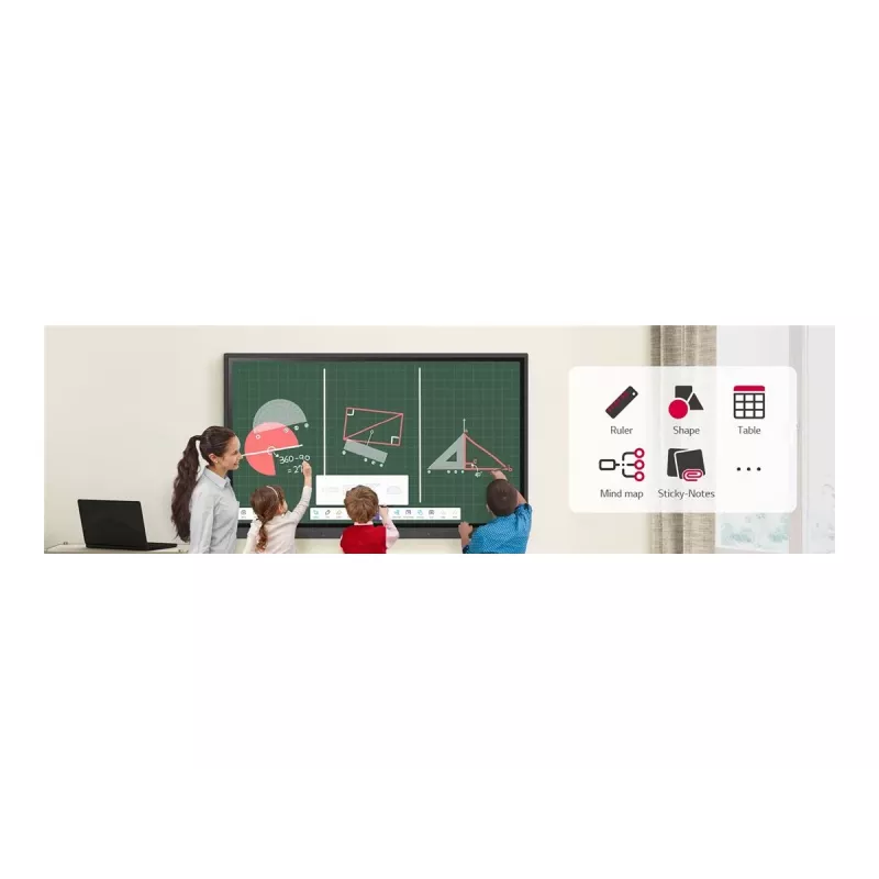 LG 86TR3DK-B 86 palcov UHD 390NITS 16/7 Touch Android 13 (EDLA) interaktívny displej