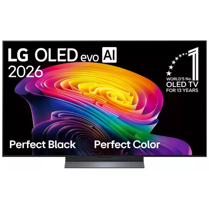 LG OLED55C61LA 55-palcový 4K OLED evo Smart TV, webOS, čierny