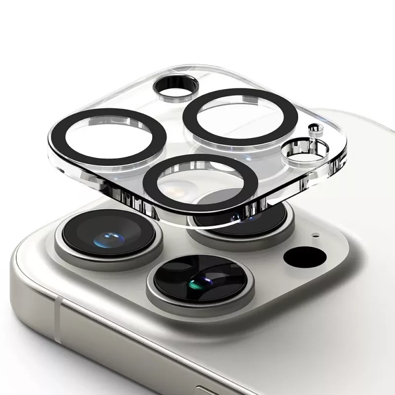 Ringke ochrana kamery 2 ks balenie pre iPhone 16 Pro / 16 Pro Max číra