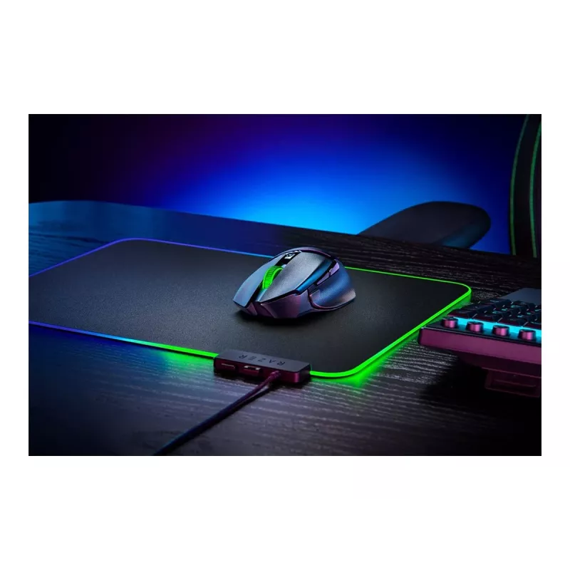 Razer Basilisk V3 X HyperSpeed Wireless herná myš - biela