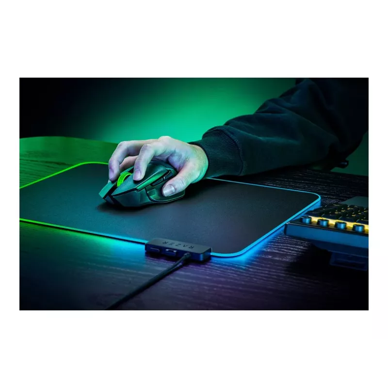 Razer Basilisk V3 X HyperSpeed Wireless herná myš - biela