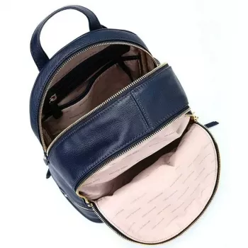 Michael Kors Rhea batoh Navy Saffiano koža dámske 27x26x14 cm