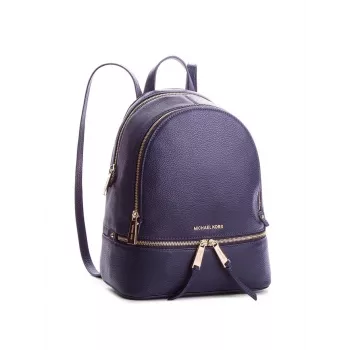 Michael Kors Rhea batoh Navy Saffiano koža dámske 27x26x14 cm