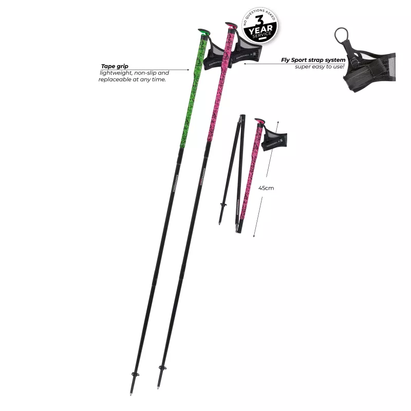 Komperdell FXP Carbon 125 cm bežecké palice