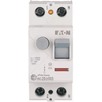 EATON PFL6 prúdový chránič 25A 2P 30mA AC 6kA