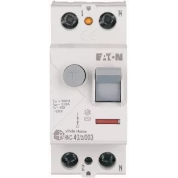 EATON xPole Home RCCB 40A 2P 30mA typ AC 6kA prúdový chránič