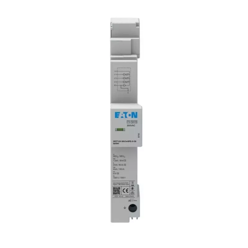 Eaton prepäťová ochrana pre 40mm zbernicu SPZT123-300/3+NPE