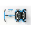 EzyRoller Spinner Pro X nohami poháňaný go-kart s 360° otáčaním, modrý, 10+ rokov