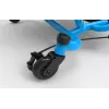 EzyRoller Spinner Pro X nohami poháňaný go-kart s 360° otáčaním, modrý, 10+ rokov