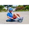 EzyRoller Spinner Pro X zelený 360° nohami poháňaný go-kart pre deti od 10 rokov
