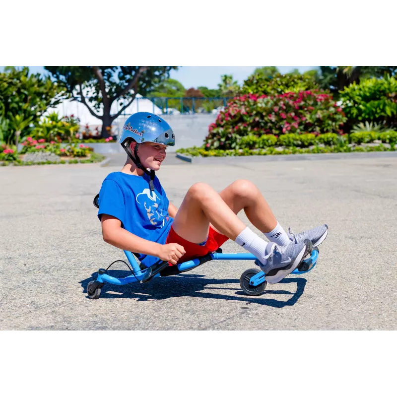 EzyRoller Spinner Pro X zelený 360° nohami poháňaný go-kart pre deti od 10 rokov