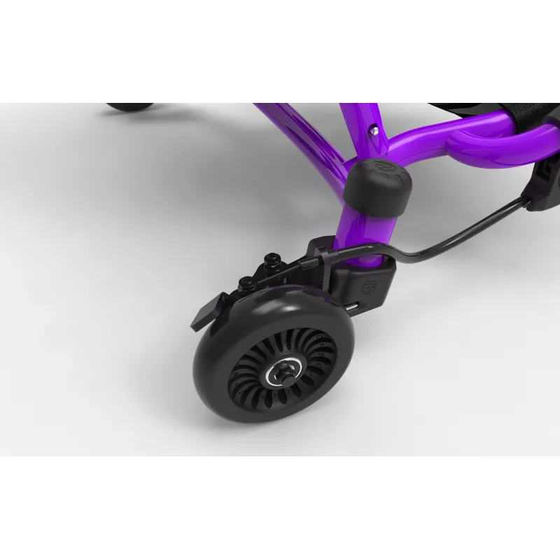 EzyRoller Drifter X nohami poháňaný drift go-kart pre deti 4-14 rokov fialový