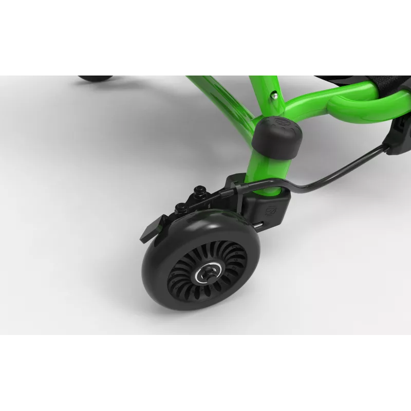 EzyRoller Drifter X driftovacia motokára poháňaná nohami, 4–12 rokov, limetkovozelená