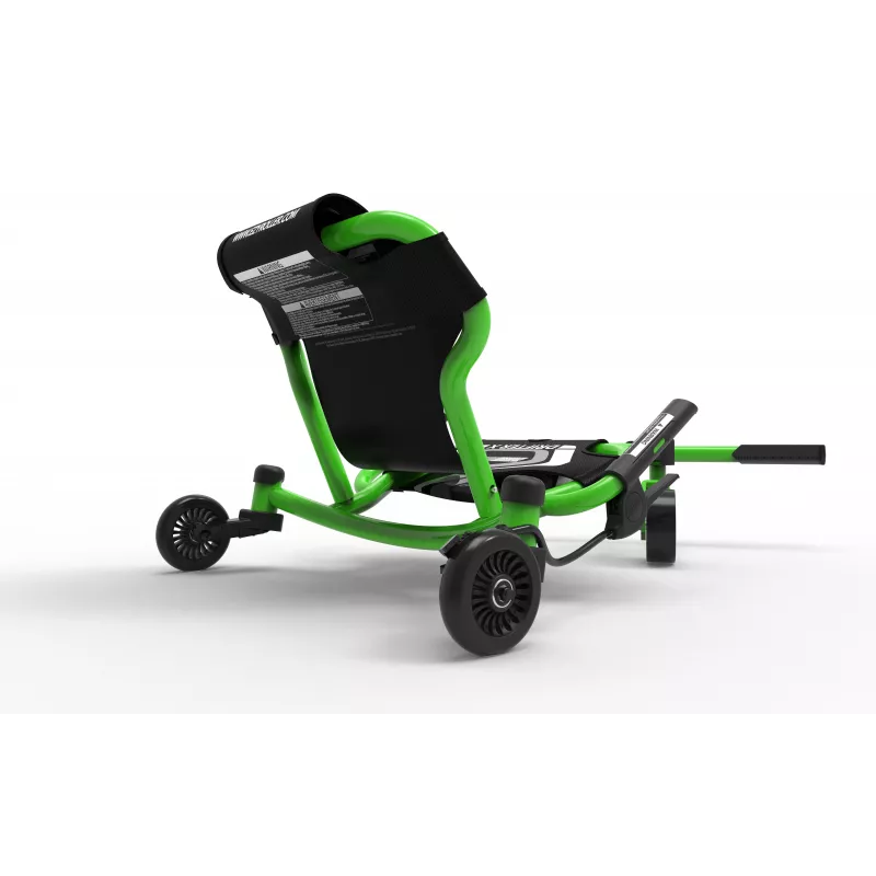 EzyRoller Drifter X driftovacia motokára poháňaná nohami, 4–12 rokov, limetkovozelená