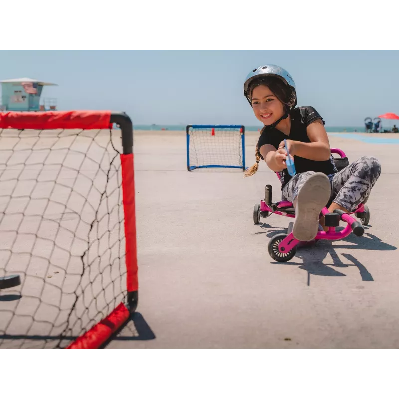 EzyRoller EZ-HOCKEY hokejová sada pre 4 hráčov (bránky, hokejky, puky)