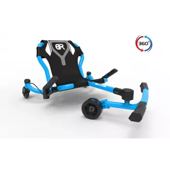 EzyRoller Spinner X modrý 360° Drift Ride-On hračka pre deti od 4-12 rokov