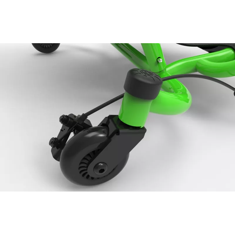 EzyRoller Spinner X zelený 360° Drifting Ride-On pre deti 4-12 rokov
