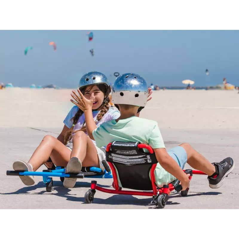 EzyRoller Spinner X zelený 360° Drifting Ride-On pre deti 4-12 rokov