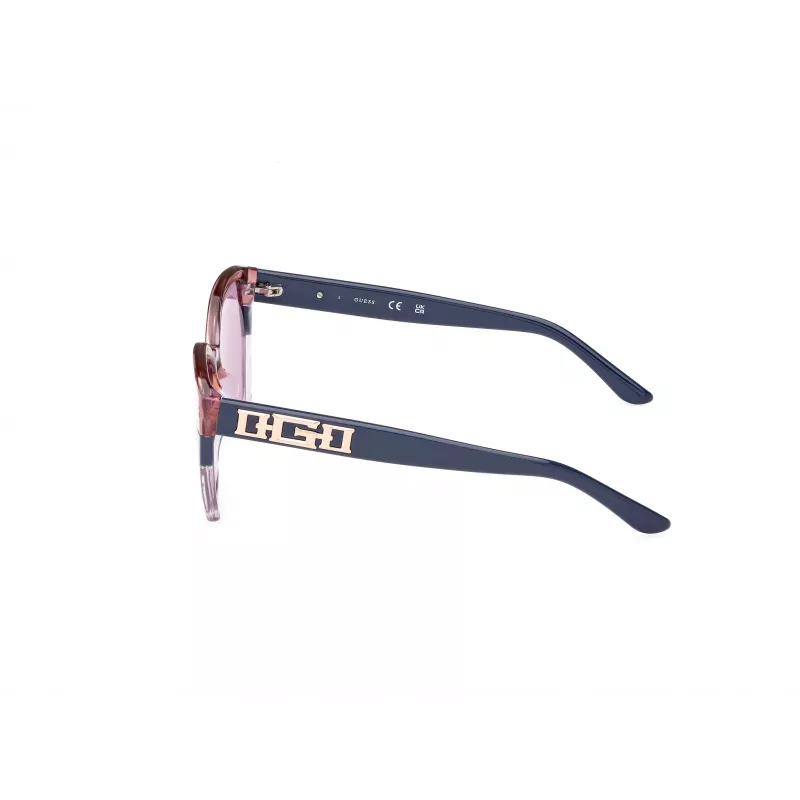 GUESS dámske cat-eye slnečné okuliare GU7912-5592Y Havana/hnedá 55mm