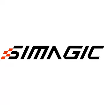 Simagic podložka pod nohy - čierna / červená