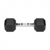 REBEL ACTIVE gumou potiahnuté liatinové jednoručky 2x5 kg