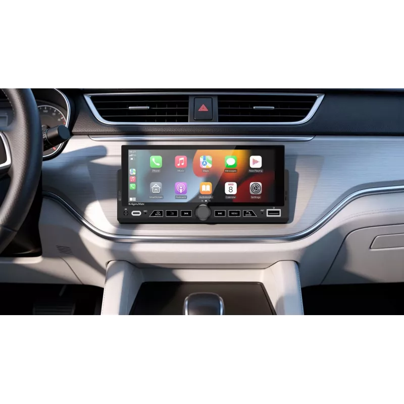 KRUGER & MATZ KM2017 1DIN autorádio s Apple CarPlay a Android Auto