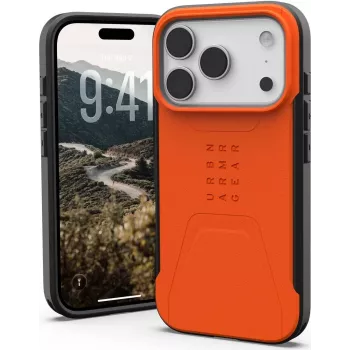 UAG Civilian Puzdro MagSafe pre iPhone 17 Pro, Oranžové