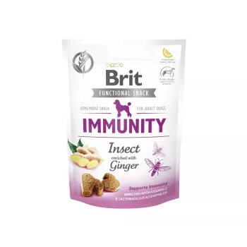 BRIT Care Dog Immunity&Insects psie maškrty 150 g