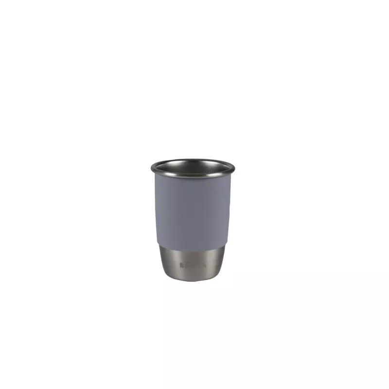 Beaba tréningový hrnček z nehrdzavejúcej ocele 360° Pebble Grey