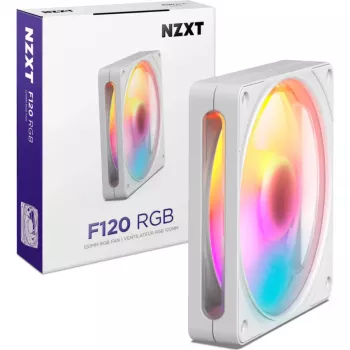 NZXT F120 RGB White 120mm ventilátor do skrine