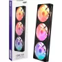 NZXT F360 RGB 360mm AIO kvapalinový chladič CPU, čierny, Reverse