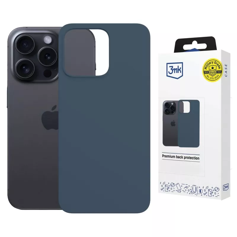 3MK PROTECTION Apple iPhone 15 Pro - 3mk Hardy Mellow MagCase modré