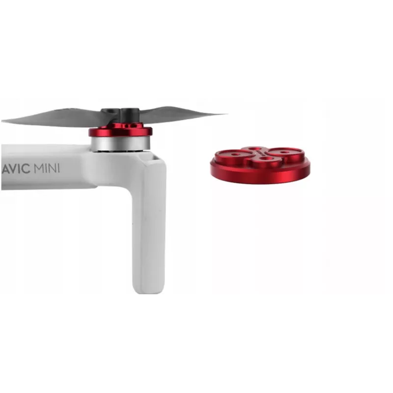 SUNNYLIFE kryty ochrany motorov pre DJI Mavic Mini 2 / Mini SE (balenie 4 ks) - čierna