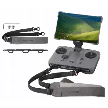 SUNNYLIFE Nacken-/Schultergurt Lanyard držiak pre DJI RC Pro 2 diaľkový ovládač - čierny
