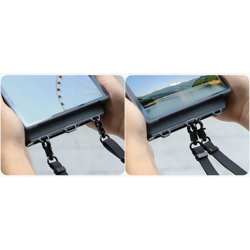 SUNNYLIFE Nacken-/Schultergurt Lanyard držiak pre DJI RC Pro 2 diaľkový ovládač - čierny