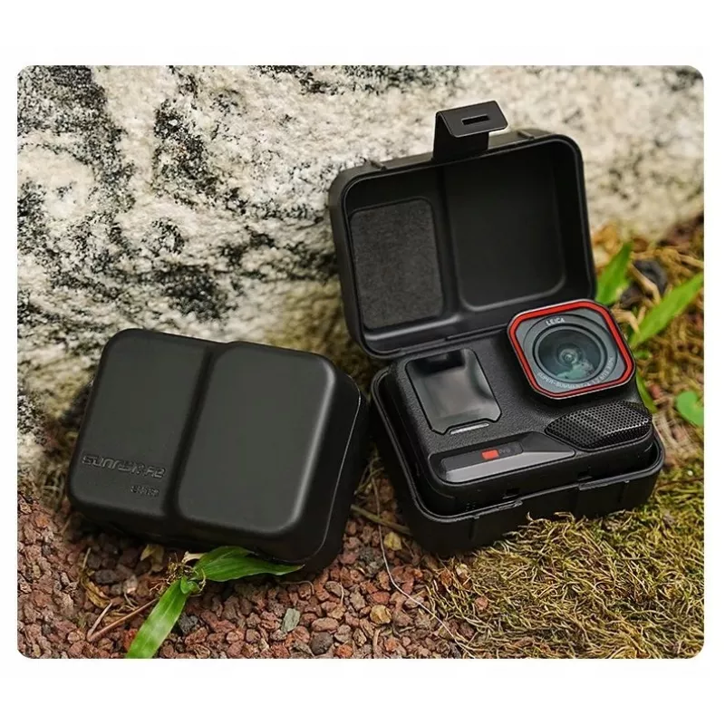 SUNNYLIFE pevné puzdro pre Insta360 Ace Pro 2, Ace, Ace Pro - čierna