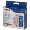 ORNO OR-DP-SB-133 káblový zvonček, DIN lišta 1 modul, 230V AC, 85 dB, biela/sivá