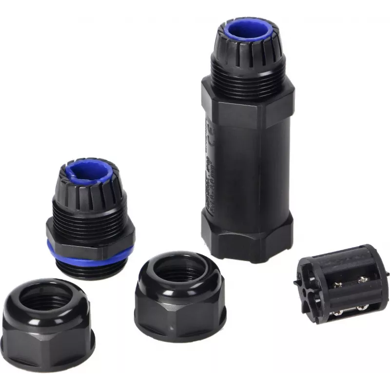 ORNO rovný káblový spoj M25 IP68 5x6mm² 450V/30A OR-AE-13604
