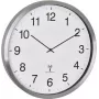TFA Dostmann 60.3548.02 XXL rádiom riadené nástenné hodiny 508 mm x 65 mm biela strieborná veľký displej
