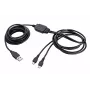 TRUST GXT 222 DUO Charge & Play kábel 2m čierny, USB-A na Micro-USB, pre Xbox One Controller