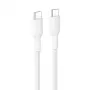 Belkin BOOSTCHARGE opletený kábel USB-C na USB-C 60W PD 2m biely