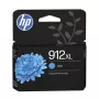 HP 912XL High Yield cyan originálna atramentová kazeta