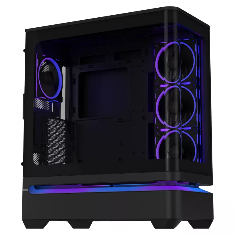 ASUS PRIME AP304 TG ARGB ATX Black Edition herná skriňa