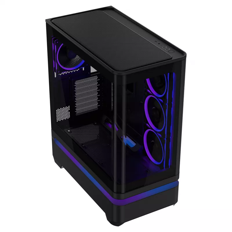 ASUS PRIME AP304 TG ARGB ATX Black Edition herná skriňa