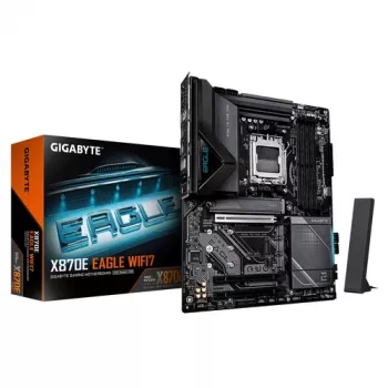 GIGABYTE X870E EAGLE WIFI7 AM5 ATX základná doska, 4x DDR5, HDMI, DP, 4x M.2, USB4, Wi-Fi 7, 5GbE