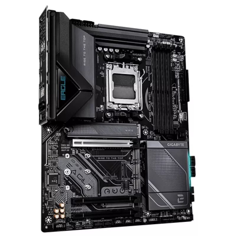 GIGABYTE X870E EAGLE WIFI7 AM5 ATX základná doska, 4x DDR5, HDMI, DP, 4x M.2, USB4, Wi-Fi 7, 5GbE
